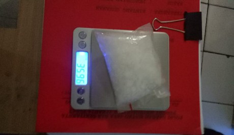 Polsek Johar Baru Amankan Residivis Kasus Narkotika