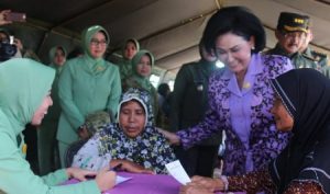 Dharma Pertiwi Gelar Bakti Sosial Kesehatan di Desa Tanjung Kait Banten