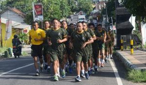 Kajasrem 081/DSJ : Sebagai Prajurit, Fisik Prima Kebutuhan Kami