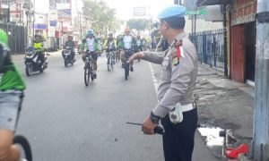 Pimpin Sepeda Santai, Kasdam Jaya Singgahi Koramil Cempaka Putih