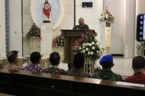 Pastikan Aman dan Kondusif, Danrem 081/DSJ Pantau Perayaan Malam Natal 2018