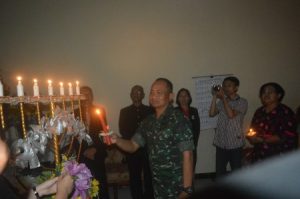 Kunjungi Gereja Pantekosta, Danrem 081/DSJ Ajak Jemaat Doakan Korban Tsunami di Banten dan Lampung