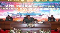 Panglima TNI Buka Apel Komandan Satuan 2023