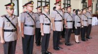 Kapolres Jakpus Pimpin Sertijab 4 Pejabat Utama dan 4 Kapolsek