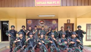 Danrem 174/ATW Tinjau Satgas Pam Obvitnas PT. Freeport Indonesia
