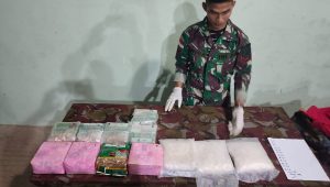 Kodam XII/TPR Kembali Gagalkan 12,9 Kg Sabu