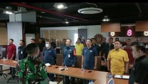 Babinsa Koramil 01/Jatinegara Berikan Wasbang Pegawai BUMN