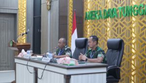 Aspers Kasdam Jaya Pimpin Rakernis Bidang Personel TA. 2023
