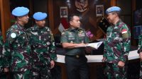 Kasad Terima Kontigen Garuda Unifil Tahun 2022
