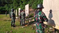 Prajurit Kodim 0601/Pandeglang Asah Kemampuan Menembak