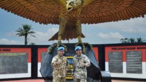 Kontingen Garuda Tiba di Congo, Satgas Kizi XX-T disambut Letkol Czi Bambang Santoso