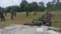 Sambil Puasa, Prajurit Korem 064/MY Asah Kemampuan Menembak