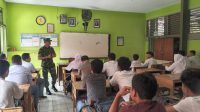 Cegah Tawuran, Babinsa Sambangi SMKN 31