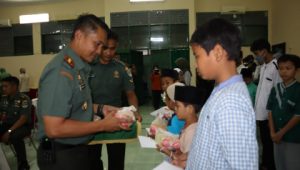 Ramadhan ke 13, Dandim 0504/JS Santuni Anak Yatim