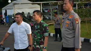 Dandim 0501/JP Libatkan Pasukan Kodam Jaya Dukung Polrestro Jakpus Amankan Demo Ciptaker