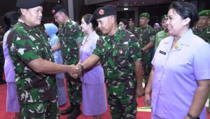 Delapan Puluh Pati TNI Resmi Naik Pangkat