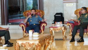 Panglima TNI Terima Paparan Tanam Mangrove Nasional Serentak di TWA Angke