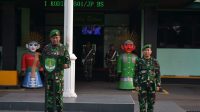 Personel Kodim 0501/JP Laksanakan Upacara Bendera
