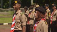 Bentuk Generasi Muda Tangguh, Kodim 0505/JT Gelar Diklat Pramuka 