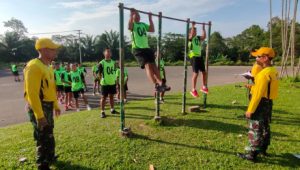 Prajurit Kodim 0601/Pandeglang Tes Samapta Periodik I 2023