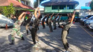 Jaga Stamina, Jajaran Koramil 07/Kmy Olahraga Bersama