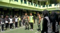 Babinsa Koramil 05/TA Laksanakan Army Go To School di SMPK 19