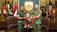 Pangdam Jaya Bahas Safkar Indopura Bersama Angkatan Darat Singapura