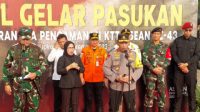 Panglima TNI Bersama Kapolri Pimpin Apel Pam KTT ASEAN ke 43