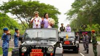 Lepas Sambut Panglima TNI: Jenderal TNI Agus Subiyanto Antar Laksamana TNI Yudo Margono ke Gerbang Mabes TNI