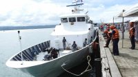 KN. Gajah Laut-404 Bakamla RI Tiba di Minahasa Utara dari Filipina