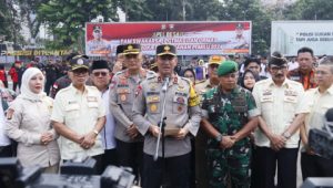 Wakapolda Metro Pimpin Apel Pam Swakarsa Pemilu Damai 2023
