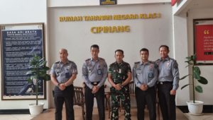Dandim 0505/JT Silaturahmi dengan Lapas Narkotika Cipinang