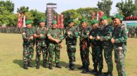 Danrem 051/Wkt Hadiri Penutupan Tonting dan Hari Infanteri ke-75