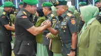 Serah Terima Jabatan, Mayjen TNI Muhammad Saleh Mustafa Resmi Jabat Pangkostrad