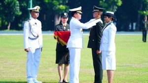 Wakili Panglima TNI, KSAL Lantik 134 Perwira Remaja Susgakes