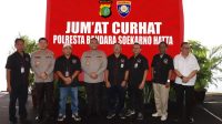 Jumat Curhat, Kapolresta Bandara Soetta Serap Aspirasi Masyarakat di Terminal Cargo
