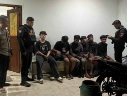 Polres Gresik Lakukan Patroli Cegah Kriminalitas, Tangkap Puluhan Geng Motor