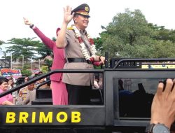 Pedang Pora Pelepasan dan Perpisahan Kapolda Irjen Mohammad Iqbal
