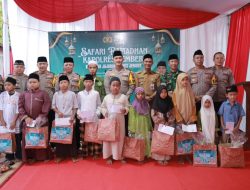 Kapolres Jember Gelar Safari Ramadhan, Ciptakan Kamtibmas Kondusif