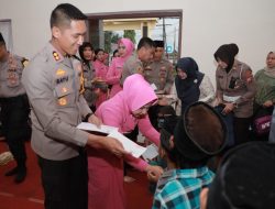 Kapolres Jember Gelar Santunan Kepada 100 Anak Yatim dan Buka Puasa Bersama