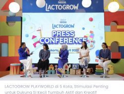 Gelaran LACTOGROW PLAYWORLD di 5 Kota, Untuk Dukung Si Kecil Tumbuh Aktif dan Kreatif