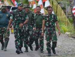Dandim 1710/Mimika Cek Kesiapan Akhir Jelang Pembukaan TMMD Reguler ke-124