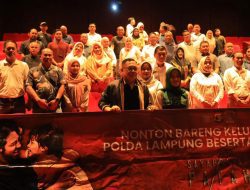 Kapolda Lampung Ajak Masyarakat Nonton Bareng Film Sayap-Sayap Patah 2