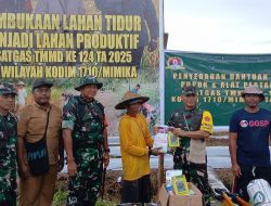 Satgas TMMD ke-124 Kodim 1710/Mimika Terima Kunjungan Tim Wasev