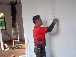 Kodim 1710/Mimika TMMD 124 Bangun Rumah Tipe 36