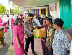 Kapolda Kalteng Lakukan Kunker ke Polres Gunung Mas, Serahkan Bantuan Bibit Jagung