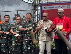Dandim 1710/Mimika Hadiri Lounching Koperasi Desa/Kelurahan Merah Putih di Mimika