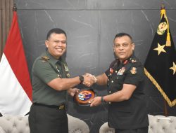 Perkuat Kerja Sama Internasional, Wakil Komandan Seskoad Terima Kunjungan Delegasi DDICSP Sri Lanka