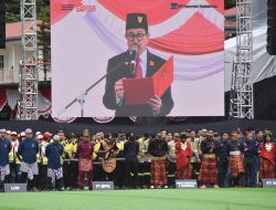 Dandim 1710/Mimika Laksanakan Upacara Peringatan HUT Ke-80 Republik Indonesia di Tembagapura