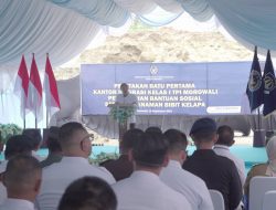 Bangun Layanan Prima, Menteri Agus Andrianto Letakkan Batu Pertama Kantor Imigrasi Morowali